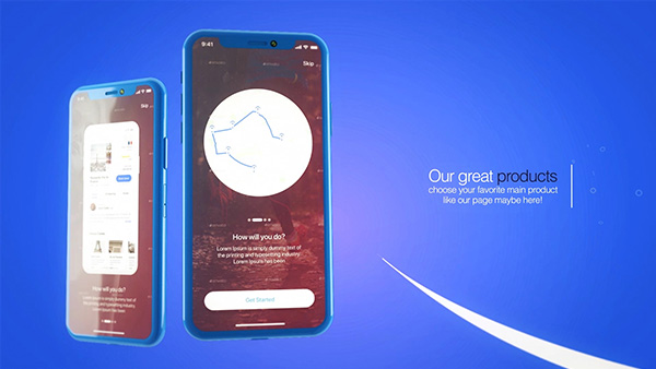 Phone X Modular App Intro - 4
