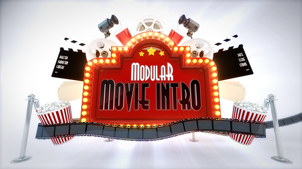 Modular Cinema Intro Logo Reveal - 3