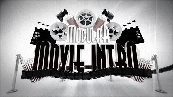 Modular Cinema Intro Logo Reveal - 4