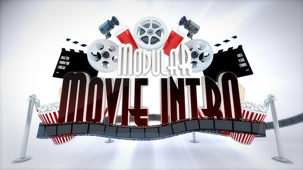 Modular Cinema Intro Logo Reveal - 5