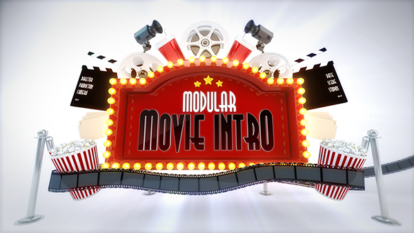 Modular Cinema Intro Logo Reveal - 6