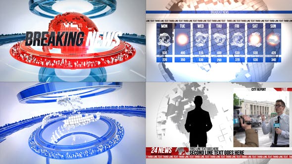 24 Broadcast News Complete TV Package - 4