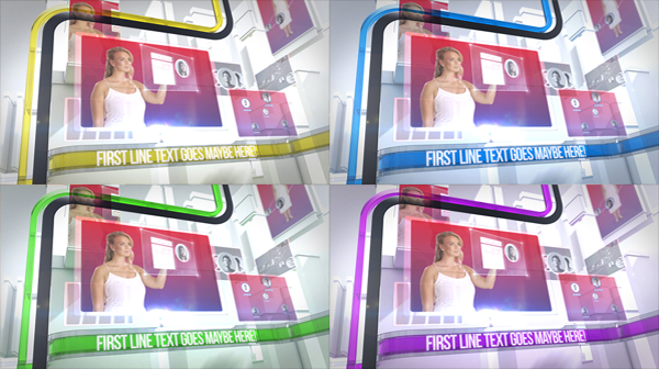 Clean Corporate Broadcast Intro - 3