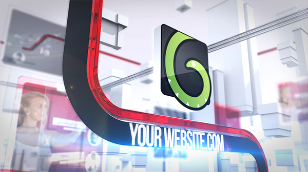 Clean Corporate Broadcast Intro - 7