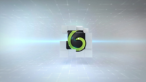 Clean Cubes Logo Reveal - 3