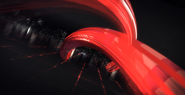 Digital Ribbon Logo Reveal - 7
