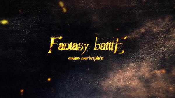 Fantasy Epic Battle Intro - 8