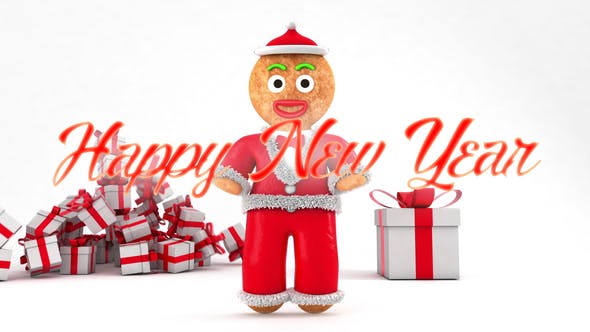 Happy New Year with Gingerbread - 4
