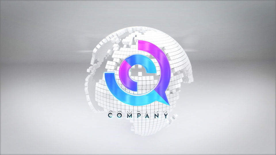Cube Globe Logo Reveal Bundle - 8