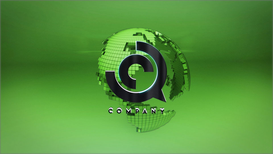 Cube Globe Logo Reveal Bundle - 9