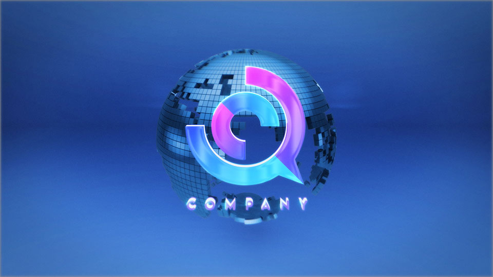 Cube Globe Logo Reveal Bundle - 10