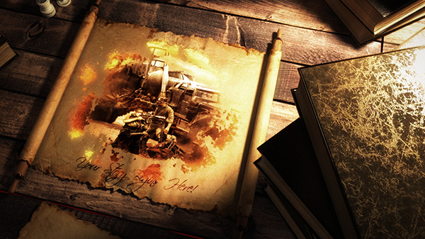 Epic Scroll Parchment - 8