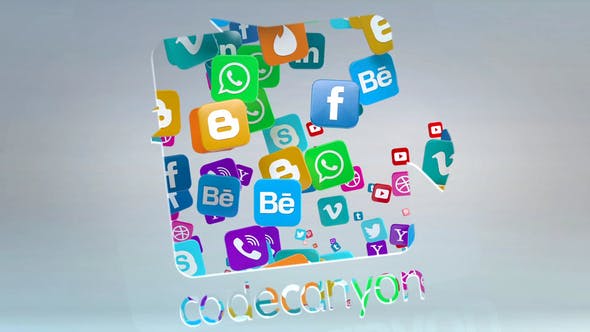 Social Media Logo Reveal - 4