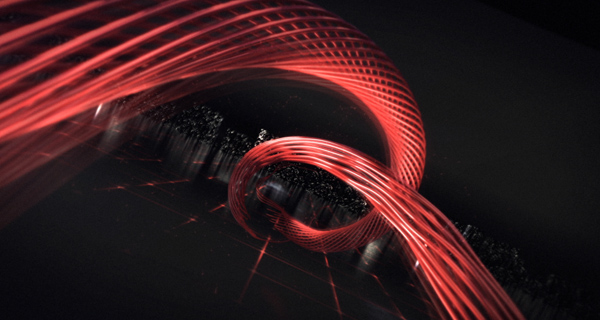 Digital Wire Ribbon Logo Reveals - 11