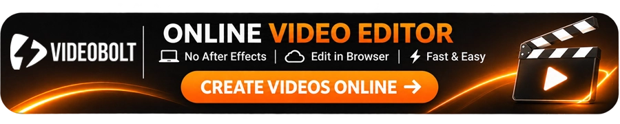 VideoBolt Online Video Editor